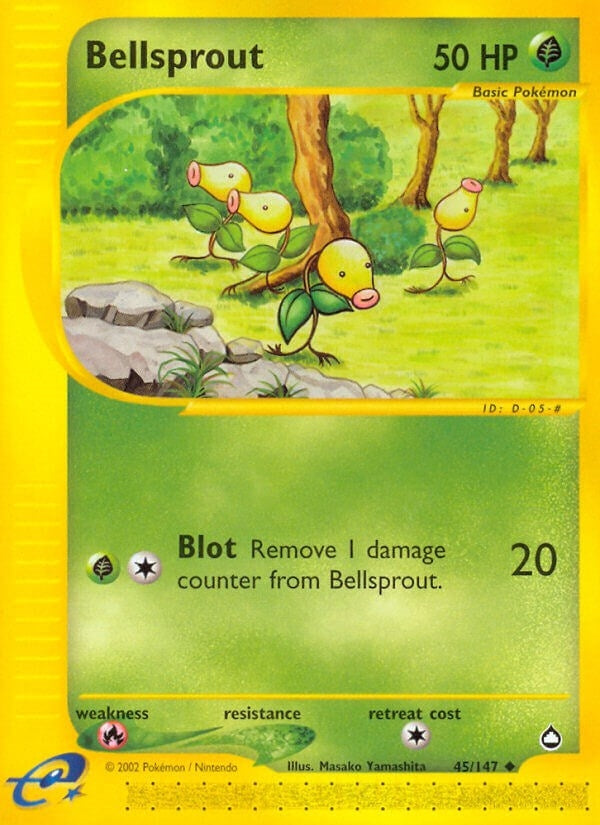 Bellsprout 45 (045/147) [AQ]