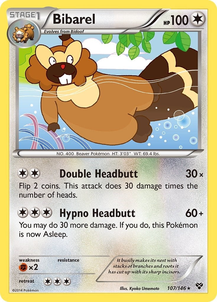 Bibarel (107/146) [XY]
