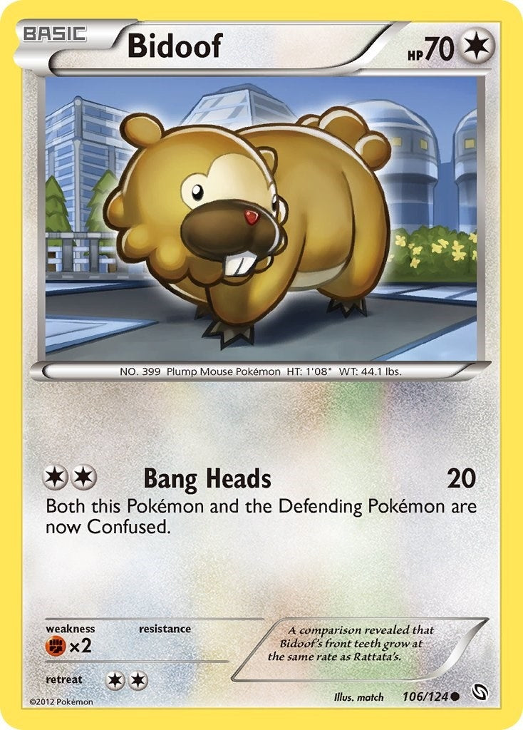 Bidoof (106/124) [DRX]