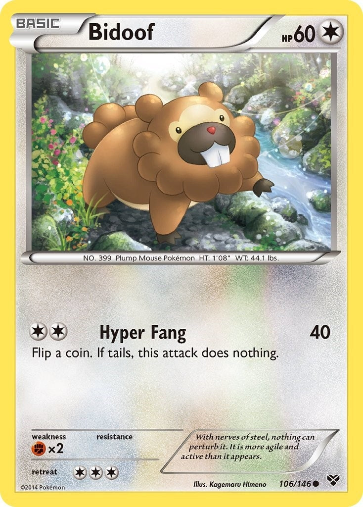 Bidoof (106/146) [XY]