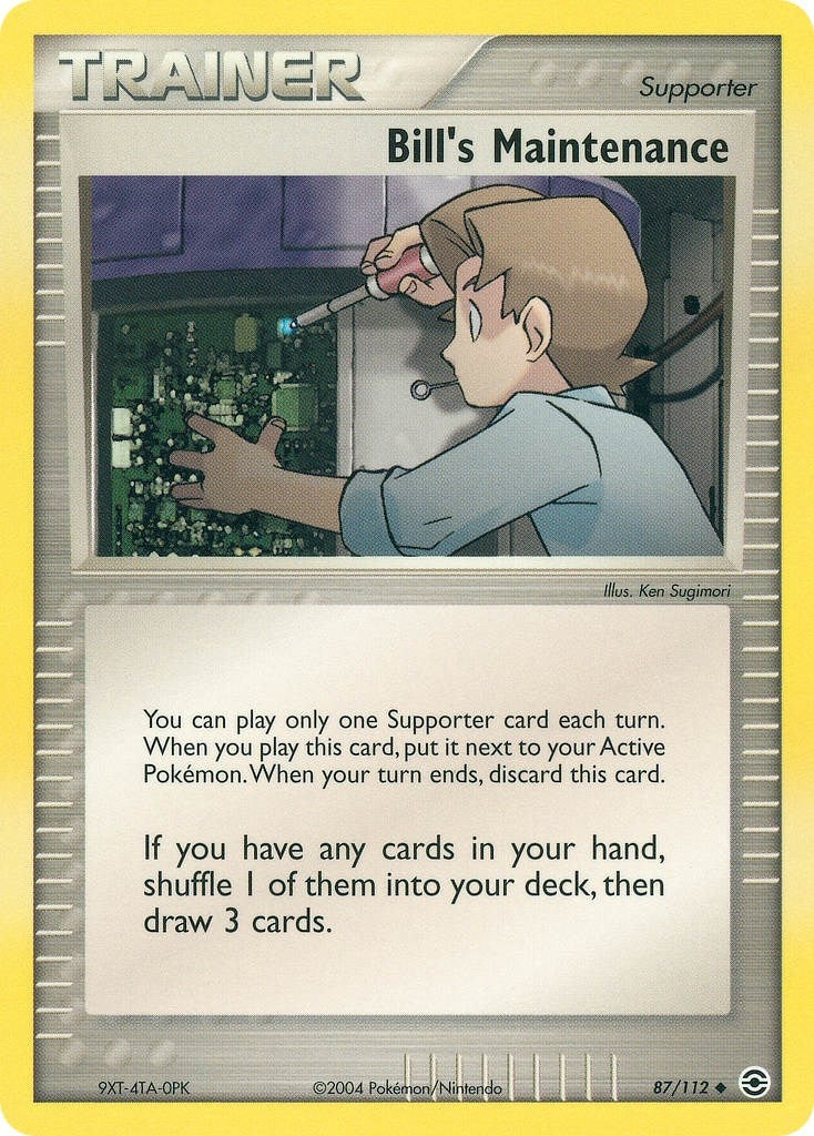 Bill's Maintenance (87/112) (FireRed & LeafGreen)