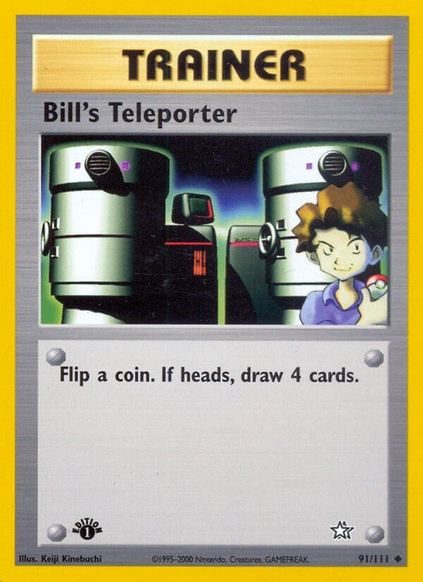 Bill's Teleporter (091/111) (Neo Genesis)
