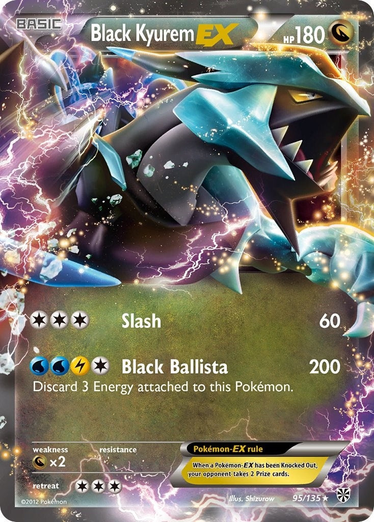 Black Kyurem EX (95/135) [PLS]