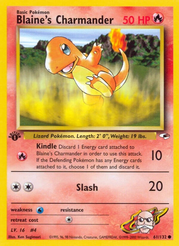 Blaines Charmander (061/132) [G1]