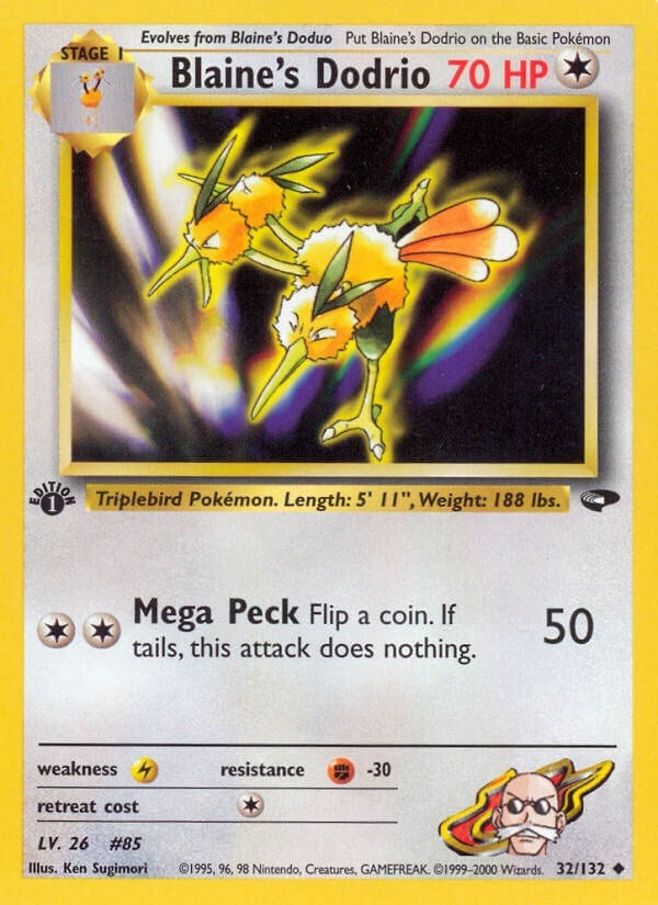 Blaines Dodrio (032/132) [G2]