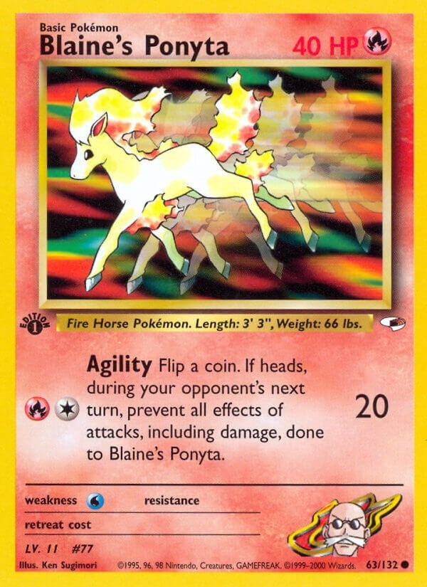 Blaines Ponyta (063/132) [G1]