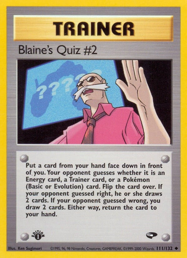 Blaines Quiz 2 (111/132) [G2]