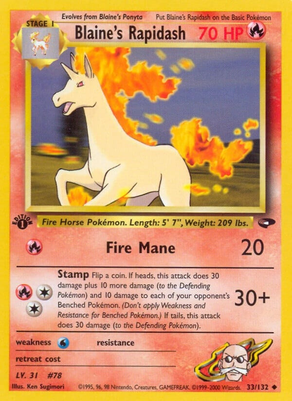 Blaines Rapidash (033/132) [G2]