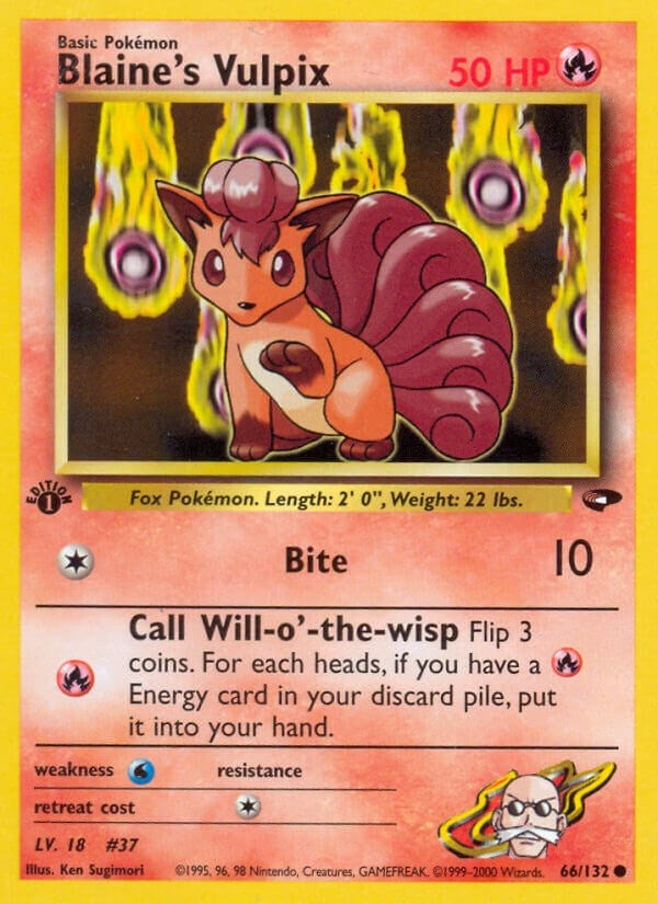 Blaines Vulpix (066/132) [G2]