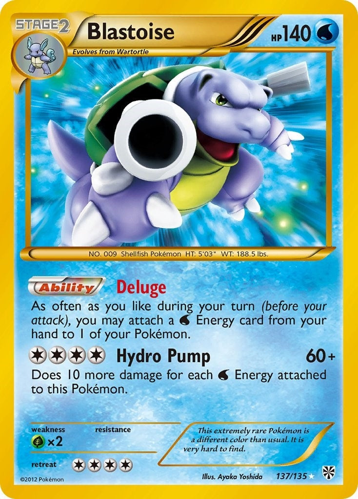 Blastoise (137/135) [PLS]