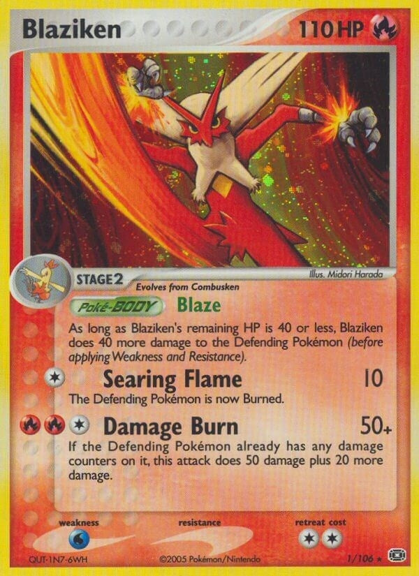 Blaziken (1/106) [EM]