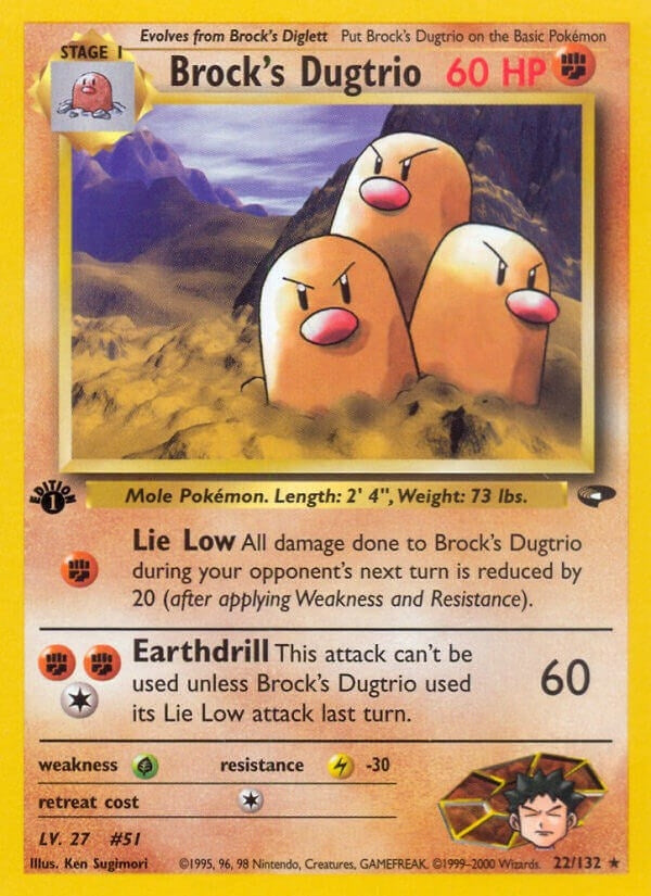 Brocks Dugtrio (022/132) [G2]