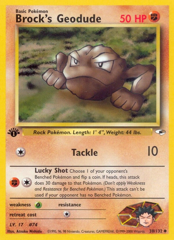 Brocks Geodude 38 (038/132) [G1]