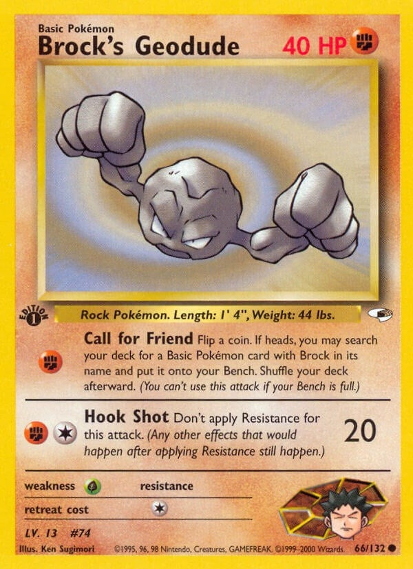 Brocks Geodude 66 (066/132) [G1]