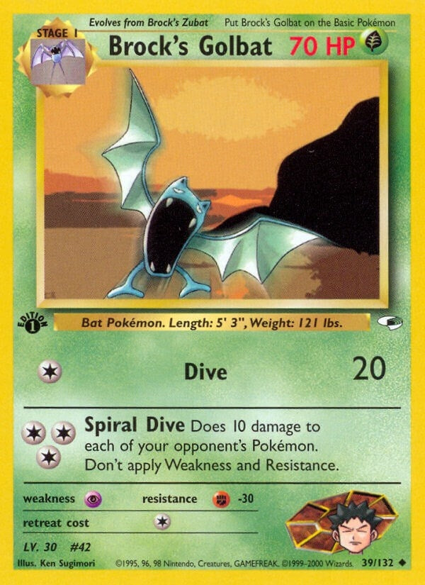 Brocks Golbat (039/132) [G1]