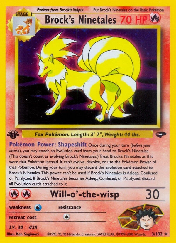Brocks Ninetales (003/132) [G2]