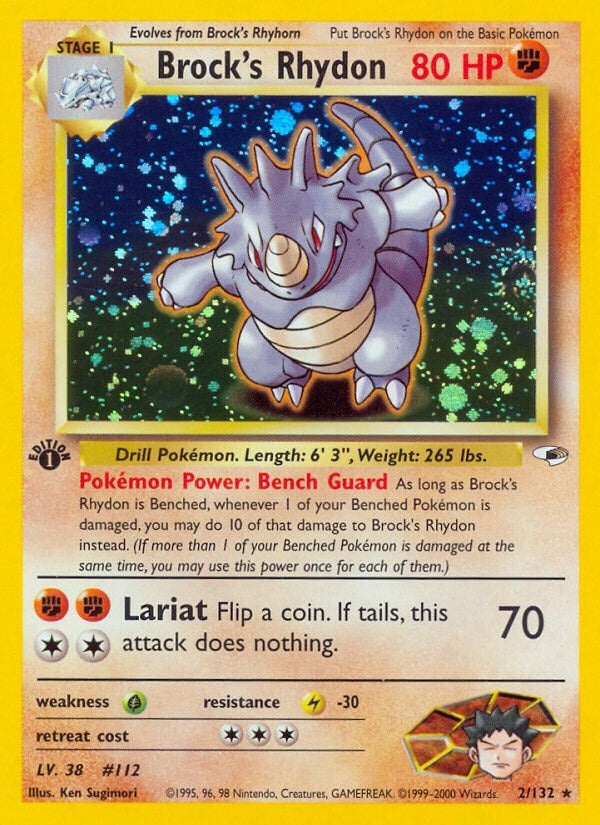 Brocks Rhydon (002/132) [G1]