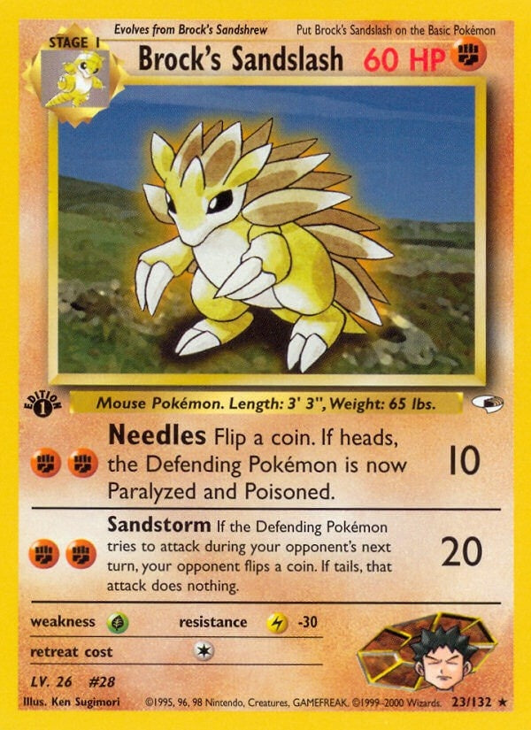 Brocks Sandslash (023/132) [G1]