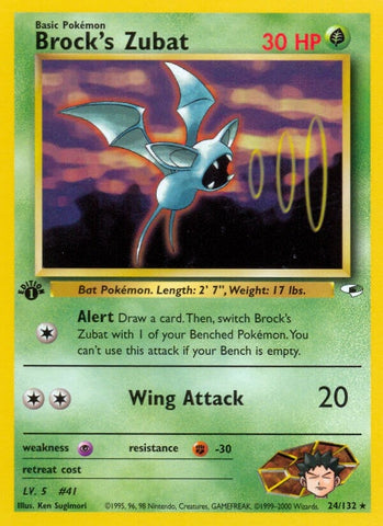 Brocks Zubat 24 (024/132) [G1]