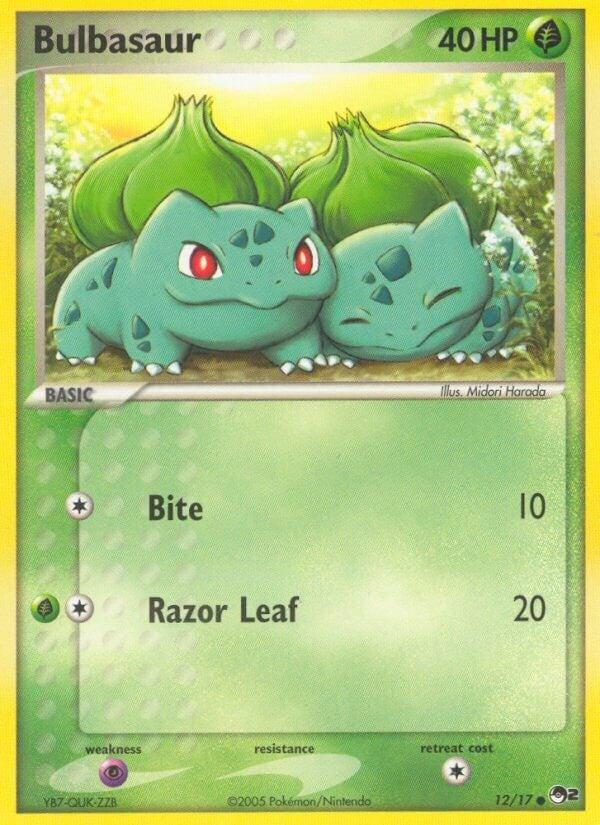 Bulbasaur (012/17) [POP]