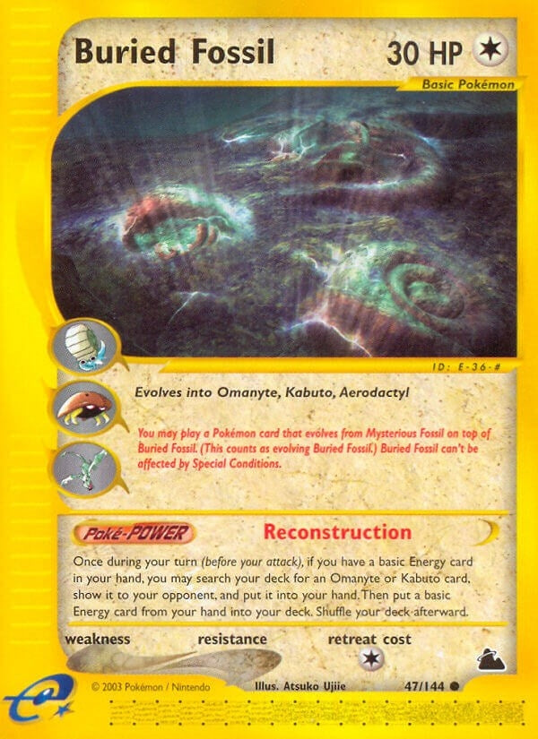 Buried Fossil (047/144) [SK]