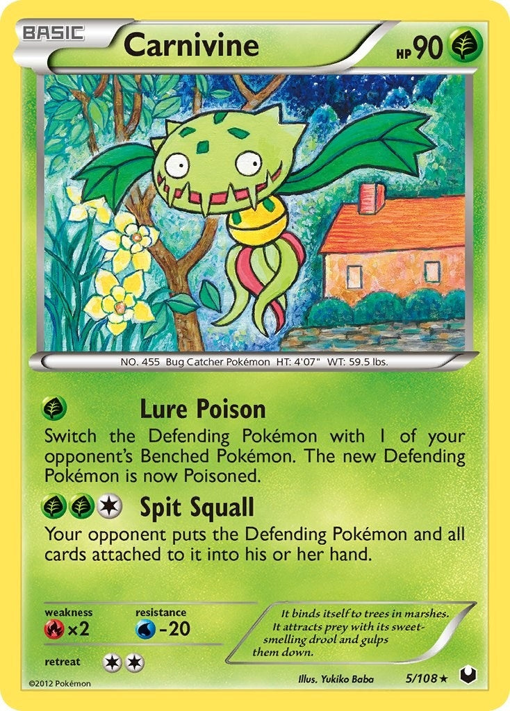 Carnivine (5/108) [DEX]