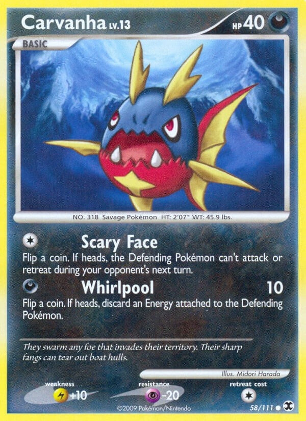 Carvanha (58/111) [RR]