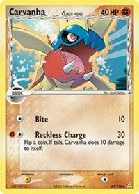 Carvanha Delta Species (61/110) [HP]