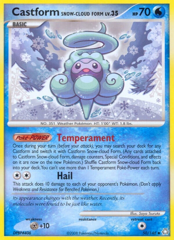 Castform Snow Cloud Form (50/146) [LA]
