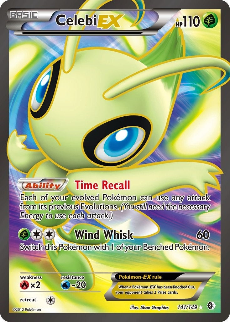 Celebi EX 141 Full Art (141/149) [BCR]