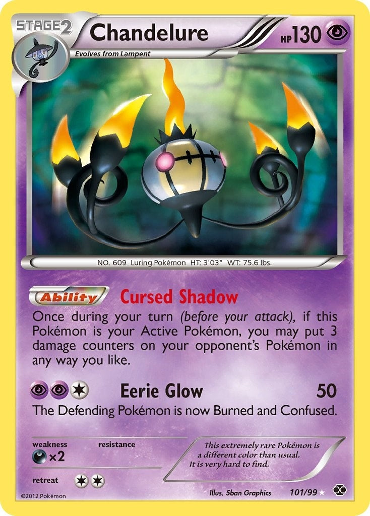 Chandelure Secret (101/99) [NXD]
