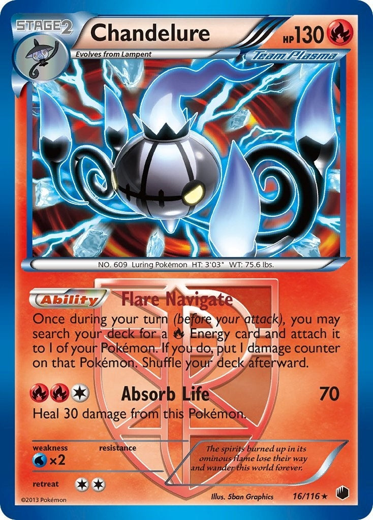 Chandelure Team Plasma (16/116) [PLF]
