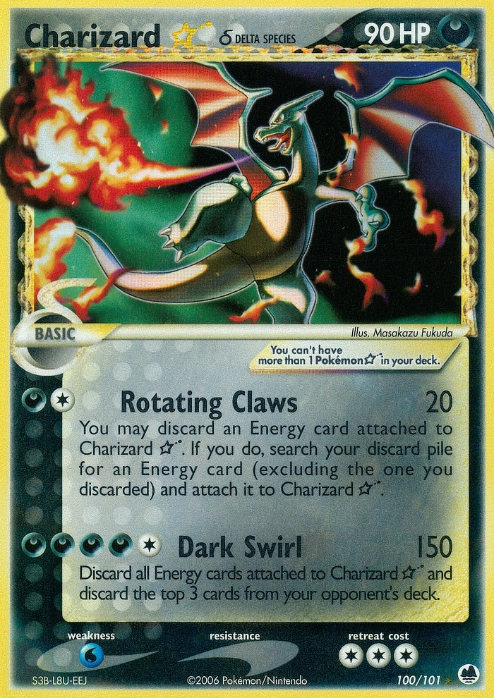 Charizard Star Delta Species (100/101) [DF]