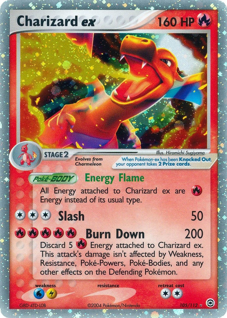 Charizard ex (105/112) [RG]