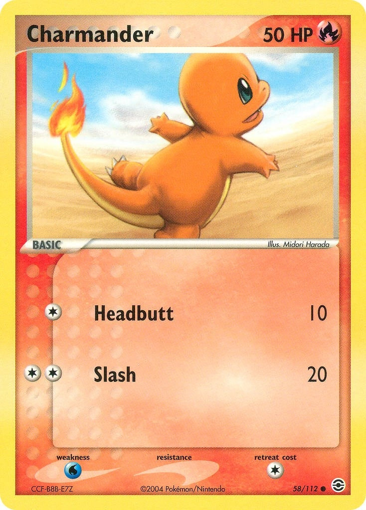 Charmander 058 112 (58/112) [RG]