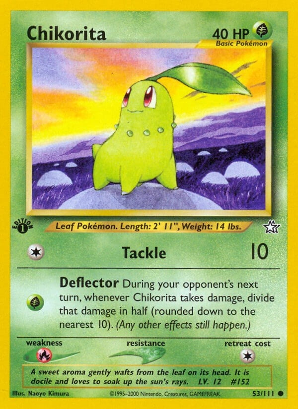 Chikorita (53) (053/111) (Neo Genesis)