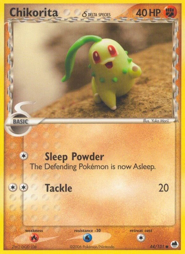 Chikorita Delta Species (44/101) [DF]
