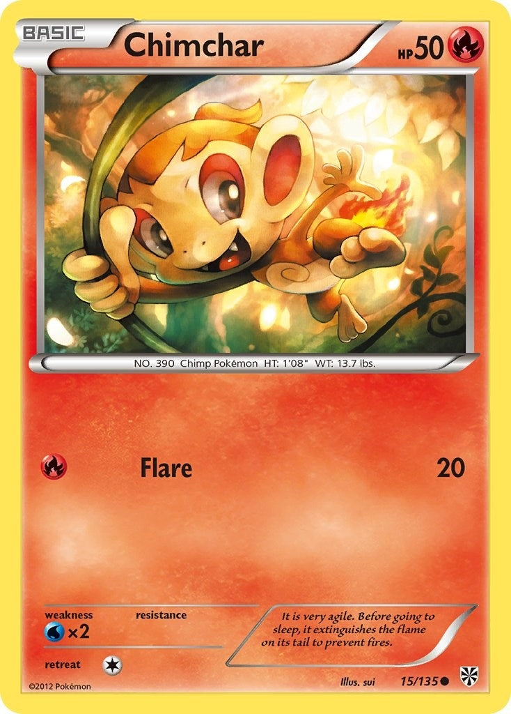 Chimchar (15/135) [PLS]