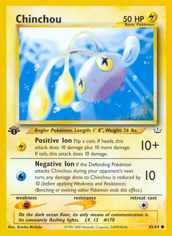 Chinchou (42/64) (Neo Revelation)