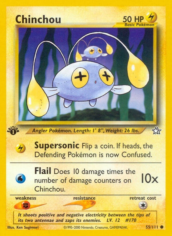 Chinchou (055/111) (Neo Genesis)