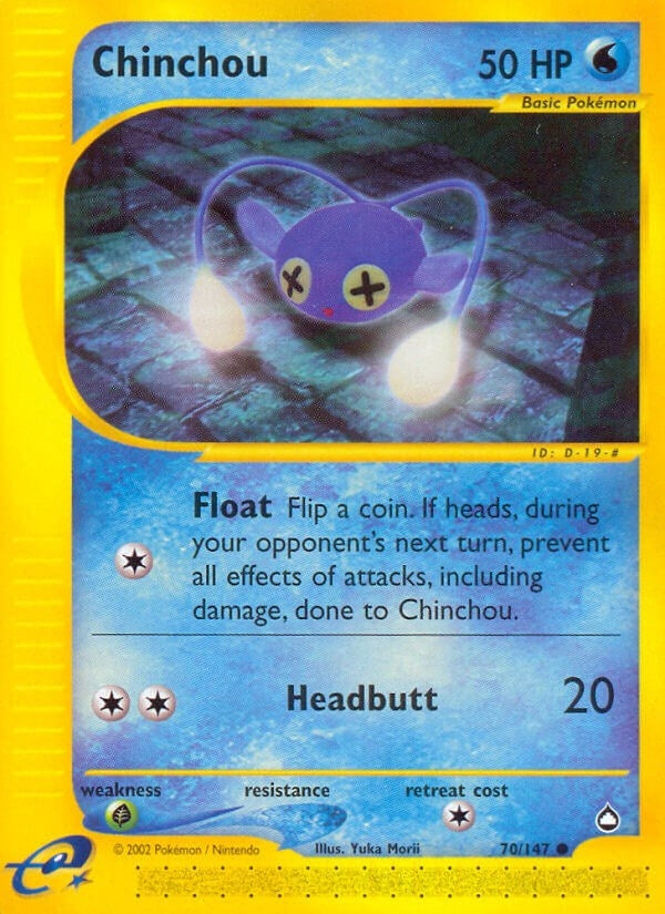 Chinchou 70 (070/147) [AQ]