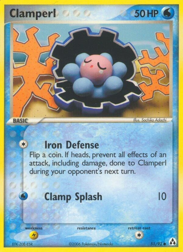 Clamperl (51/92) (Legend Maker)