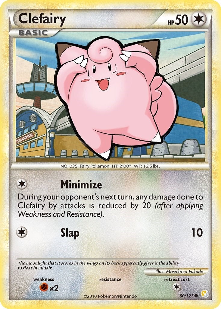 Clefairy (60/123) (HeartGold SoulSilver)