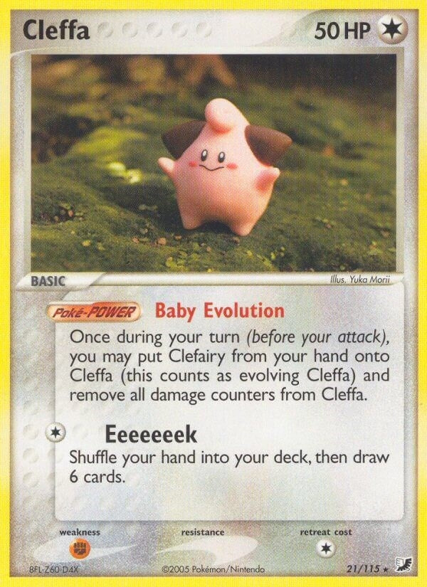 Cleffa (21/115) (Unseen Forces)