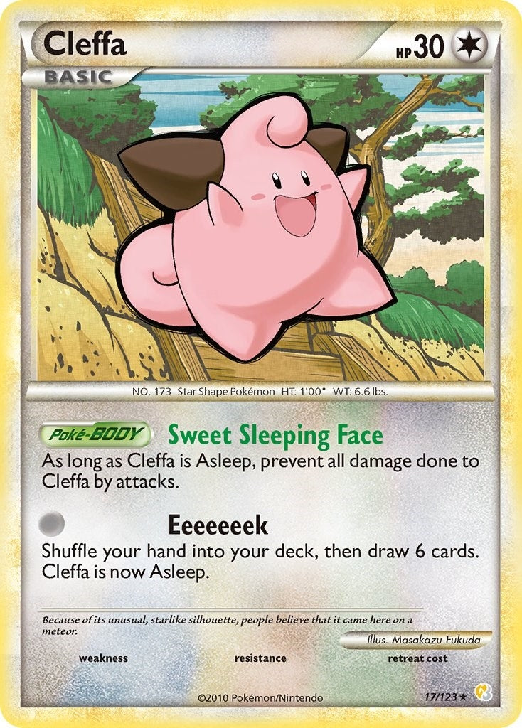 Cleffa (17/123) (HeartGold SoulSilver)