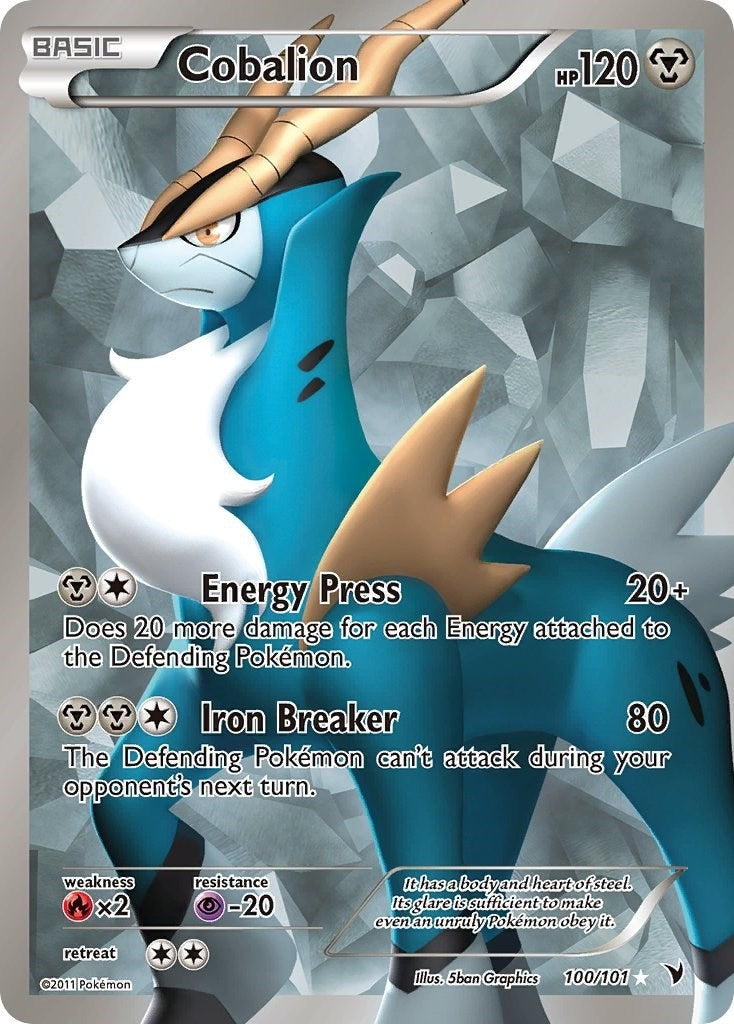 Cobalion 100 Full Art (100/101) [NVI]
