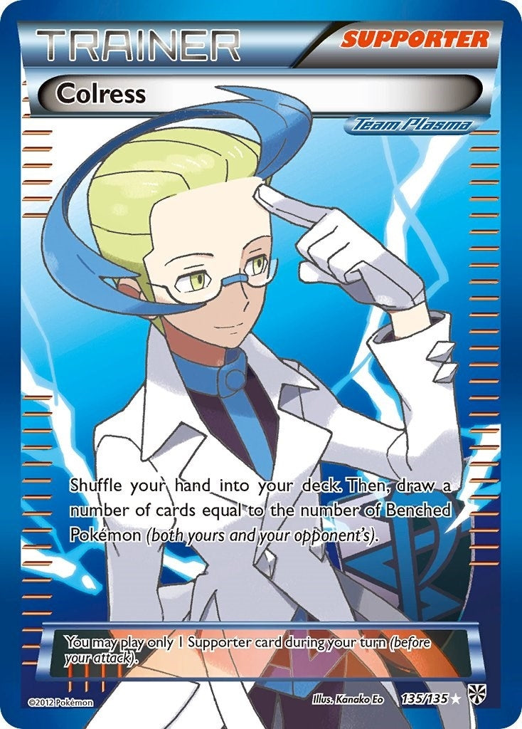 Colress Team Plasma 135 Full Art (135/135) [PLS]