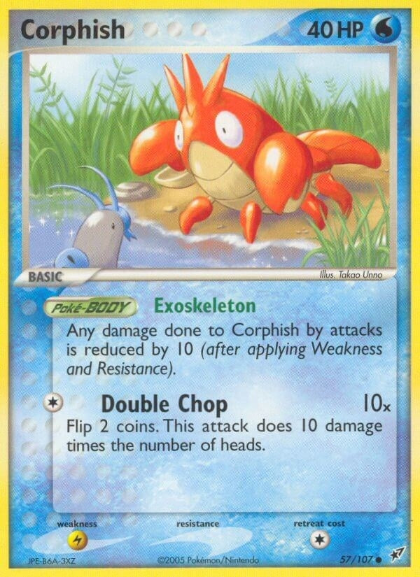 Corphish (57/107) [DX]