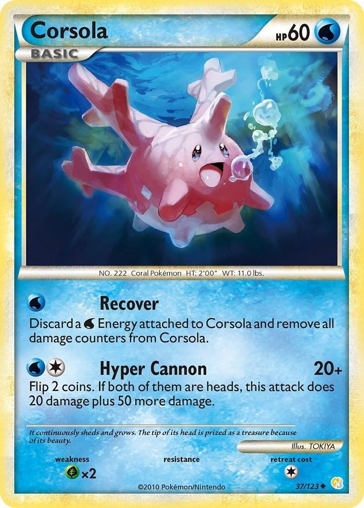 Corsola (37/123) [HS]