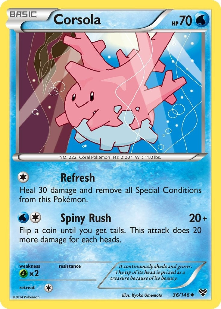 Corsola (36/146) [XY]